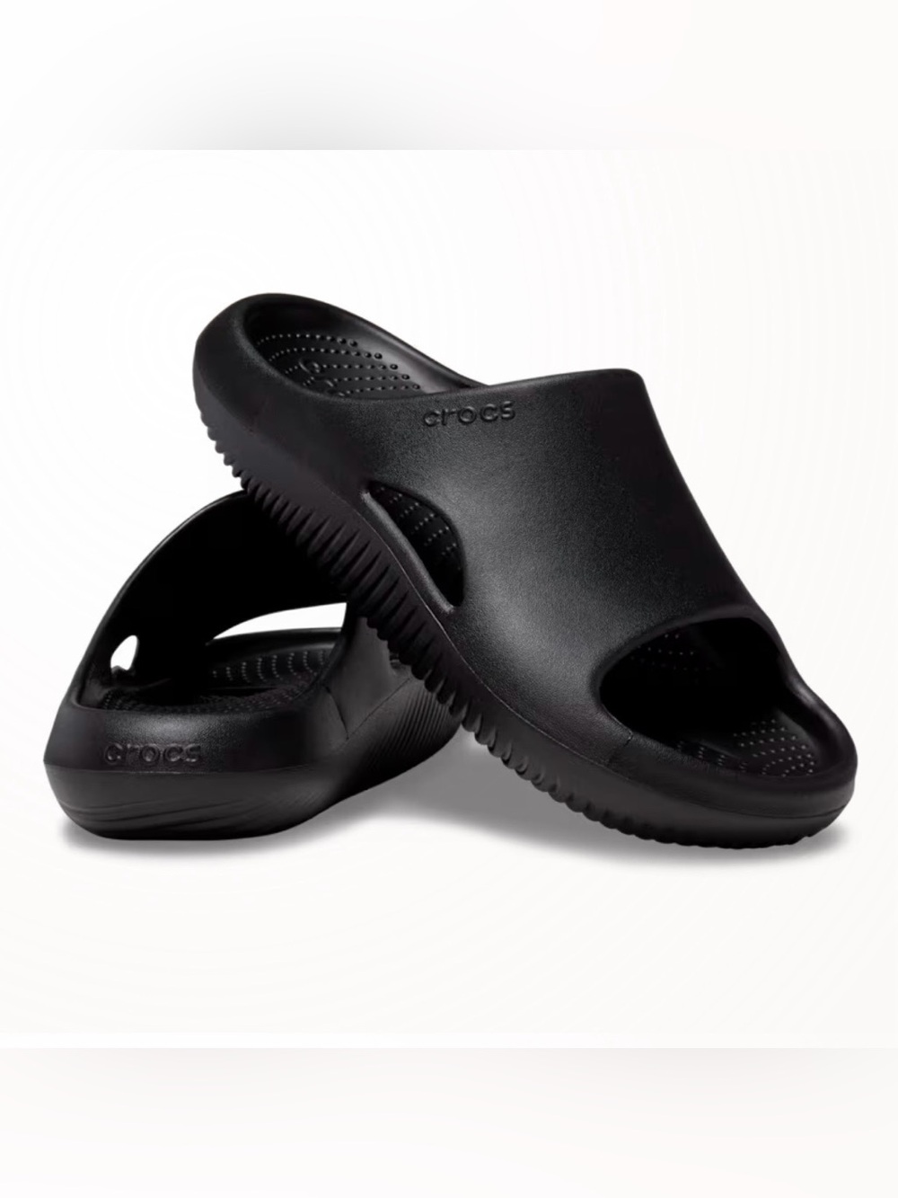 CROCS Woman’s Black Slide Sandals